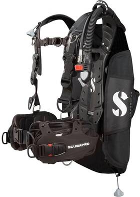 21.730.200 Scubapro Hydros Pro Mens Bcd With Bpi Black Large