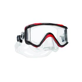 24.821.330 Scubapro Crystal Vu Plus Diving Mask With Purge Valve Red