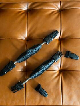 25.345.114 Scubapro Twin Jet Max Fin Spring Straps Medium/large