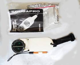 28.038.000 Scubapro Navigation Board With Ls2 Dual Digit Readout Compass- New Old Stock