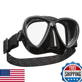 24.713.140 Scubapro B00fvgskmi Synergy Twin Dive Mask With Mirrored Lens Silver