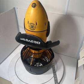 Zs01 Sea-doo Seascooter Classic Pro Yellow And Black Snorkel Depth 2 Batteries