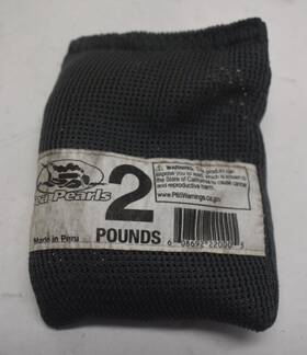 Sea Pearls 608692220005 2 Lbs Soft Mesh Lead Shot Diving Weight Bag Pounds Scuba