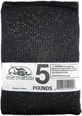 Sea Pearls 608692520006 Soft Mesh Weights 5 Lbs Black