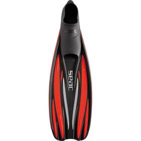 0710001720481a Seac F-100 Pro Fins 42/43 Red