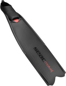 0710025520452a Seac Motus Fins For Freediving Black 4.5-5.5