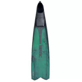 216452a Seac Motus Long Blade Camo Green Fins Size 12.5-13.5 New Authorized Dealer