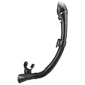 Seac 887728105480 Fast Dry Snorkel For Adults With Top And Purge Valve Black