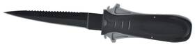 Seac 887728124757 Sharp Safety Knife For Spearfishing Black Protective Coating 3.54 Inc