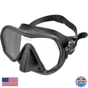 Seac B08ktmfjxb Ajna Frameless Scuba Diving Mask Wide View 100 Silicone Skirt Made In Italy