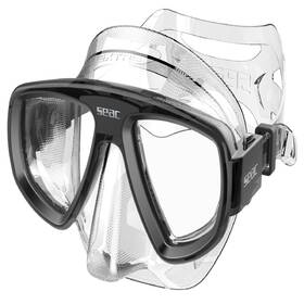 Seac B08ryydqgv Extreme 50 Diving And Spearfishing Mask Transparent/black