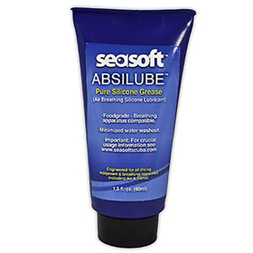 003-001 Seasoft Absilube Pure Silicone Grease 1.5oz