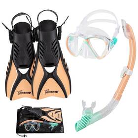 B095v3kcts Seavenger Hanalei Anti-fog 4-piece Snorkeling Set Mint Cream Medium B095v3kcts Seavenger Hanalei Anti-fog 4-piece Snorkeling Set Mint Cream Medium