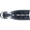 Sf-15l-bk Tusa Zoom Open Heel Split Fins Large Black