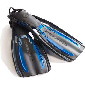 Fn730sb Sherwood Elite Fins Large Steel Blue