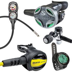 Swdrok2 Sherwood Scuba Regulator Computer 2 Gauge Package