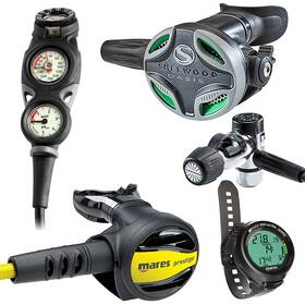 Swdrok3 Sherwood Scuba Regulator Computer 3 Gauge Package