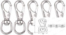 Ssbs-16 Shonan 2.5 Inch Swivel Snap Hooks 5 Pack Small Silver