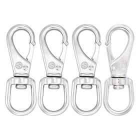 Shonan.systems Ssbs-009-316 3.5 Inch Marine Grade Diving Clips 316 Stainless Silver