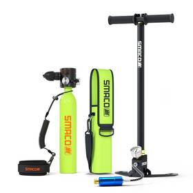 S300p-b-green Smaco S300 Plus Mini Scuba Tank 0.5l Lung Air Portable Diving For U