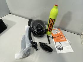 S300plus Smaco - K2 Full Face Snorkel And Dive Mask With Mini Scuba Tank