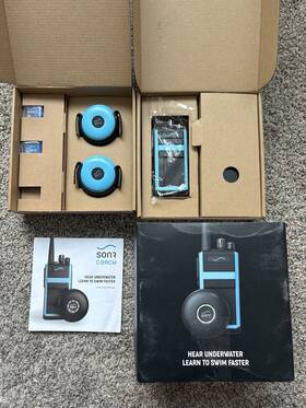 Sonr 744759938572 Dual Receiver Pack Swim Coach Communicator Waterproof Underwater Device