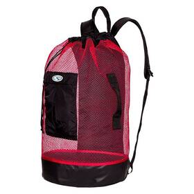 Stahlsac 882689083327 Panama Mesh Backpack One Size Black/red