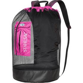 888923pnk Stahlsac Bonaire Mesh Backpack Big 142l Size Ideal For Dive Gear Dry Pockets