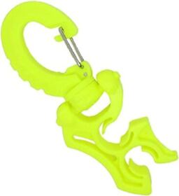 Shc-03-dps Storm Deluxe Scuba Divers Regulator Two Hose Clip Yellow