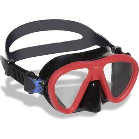 35842326 Swimline Sea Scout Kids Silicone Snorkel Mask - Ages 4 And Up Red Black