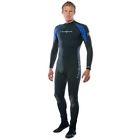 Sx870mb-45-xxl Neosport Wetsuits Mens Xspan Full Jumpsuit Blue Trim 696571180694