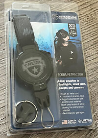 0tb-0311 T-reign Retractable Scuba Retractor Xd 14oz 36inch Reach Rugged Polycarbonate