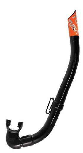 Mss-121qb-bk Tabata Tusa Reef Tourer Snorkel Bk Mp Bulk Pack Soft Pipe
