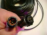Tc-100 Ots New Aquacom Transducer Cable Male Female Pin Amp Connectors