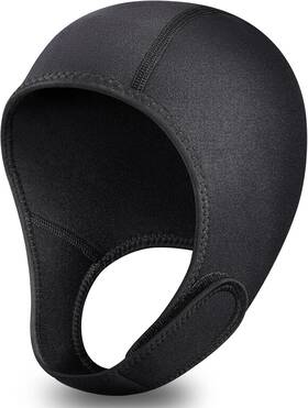 J19528-tw-us Tobwolf Diving Hood 2.5mm Neoprene Dive Cap Surf