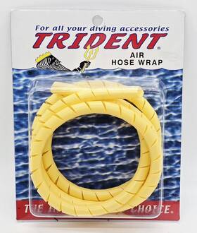 Aa75 Trident Aa98 Nos Scuba Diving Spiral Air Hose Wrap 48 Inch Yellow