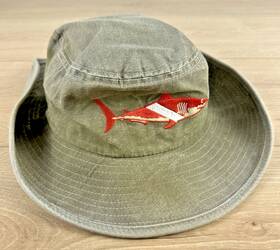 Ap17 Trident Scuba Diving Dive Hat Floppy Shark Flag Diver Safari Xl