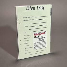8300 Trident Diving Equipment 618152002119 Dive Log Refill Sheets #8300 Full Book Set Factory Sealed