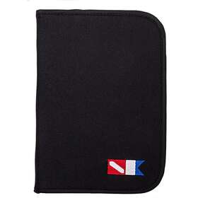 Trident Diving Equipment Gb01-black Open Box 6 Ring Zippered Dive Log Organizer - Black