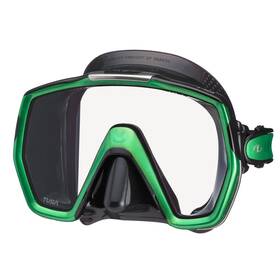 Tusa B07wg49mgh M-1001 Freedom Hd Scuba Diving Mask Black/energy Green