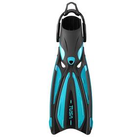 Sf-0114xs-og Tusa Solla Fin With Bungee Strap Ocean Green X-small