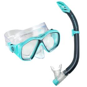 U.s. Divers 195925584305 Playa Adult Snorkeling Combo Mask/snorkel Included Teal And Blue