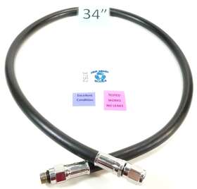 3752 U.s. Divers Us High Pressure Hp Hose Scuba Computer Spg 34 Inch Standard 7/16 Threads