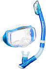 Uc-3325-fb Unbranded Tusa Impres Dry Mask Snorkel Combo Blue 0685193147208
