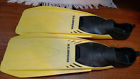 Us Divers Pacifica Fins Size Yellow Rubber Is Soft And