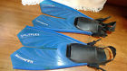 Us Divers Splitflex Fins Size Men Blue Rubber Is Soft