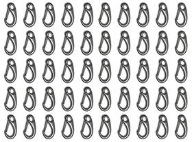 Uss247-0050 Us Stainless 50 Pieces Steel 316 Spring Gate Snap Hook Clip 2 Inch Mari