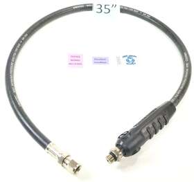 4350 Uwatec 3985 Scubapro - 35 Inch High Pressure Hp Hose Scuba Dive Computer Spg Psi