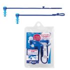 Va-1201a-bl Unbranded Tusa Silicone Ear Plugs Adult Blue 4983608154756