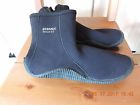 Venture 6.5 Oceanic Mens Black Neoprene Scuba Diving Zippered Wetshoe Size